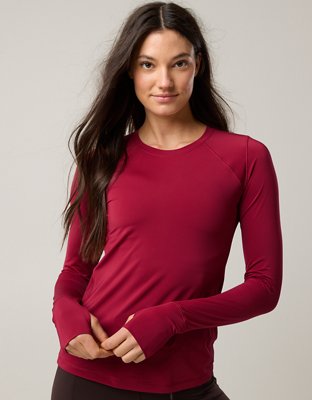 OFFLINE By Aerie Sweat Sesh Long Sleeve T-Shirt