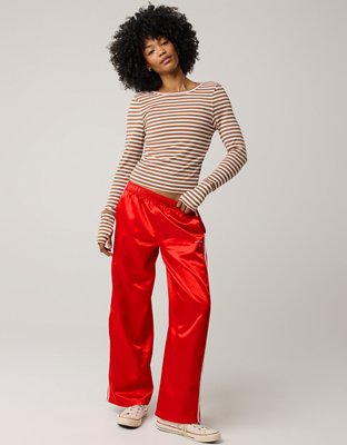 OFFLINE By Aerie Thumbs Up Ribbed Scoop Back T-Shirt
