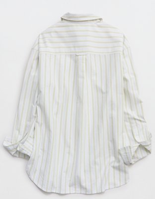OFFLINE By Aerie Oxford Oversized Long Sleeve Button Up Shirt