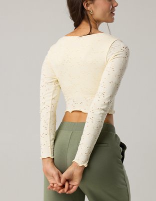 OFFLINE By Aerie Treat Yourself Long Sleeve T-Shirt