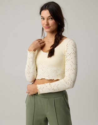 OFFLINE By Aerie Treat Yourself Long Sleeve T-Shirt