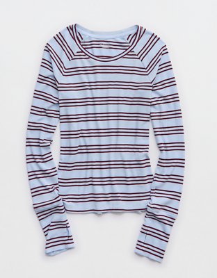 OFFLINE By Aerie Thumbs Up Fitted Ribbed T-Shirt