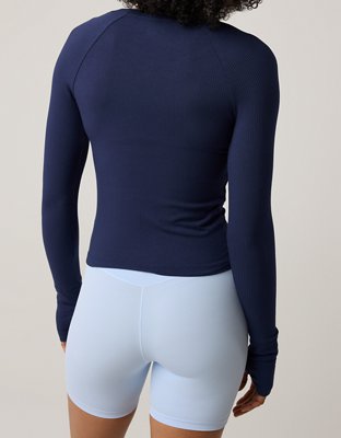OFFLINE By Aerie Thumbs Up Fitted Ribbed T-Shirt