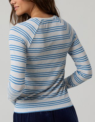 OFFLINE By Aerie Thumbs Up Fitted Ribbed T-Shirt