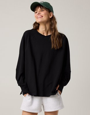 OFFLINE By Aerie Pique Long Sleeve T-Shirt