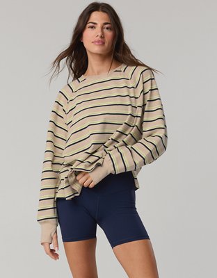 OFFLINE By Aerie Pique Long Sleeve T-Shirt