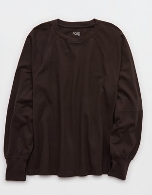 OFFLINE By Aerie Pique Long Sleeve T-Shirt