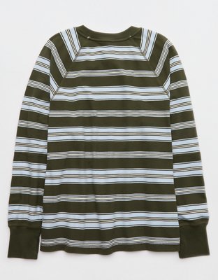 OFFLINE By Aerie Pique Long Sleeve T-Shirt