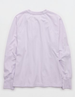OFFLINE By Aerie Pique Long Sleeve T-Shirt