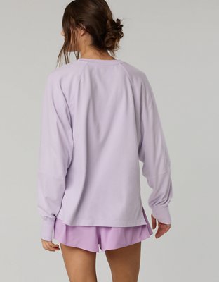 OFFLINE By Aerie Pique Long Sleeve T-Shirt | OFFLINE
