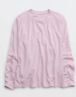OFFLINE By Aerie Pique Long Sleeve T-Shirt