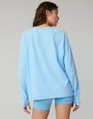 OFFLINE By Aerie Pique Long Sleeve T-Shirt