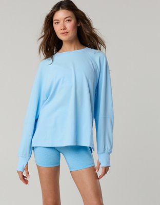 OFFLINE By Aerie Pique Long Sleeve T-Shirt