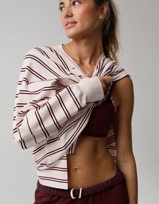 OFFLINE By Aerie Pique Long Sleeve T-Shirt