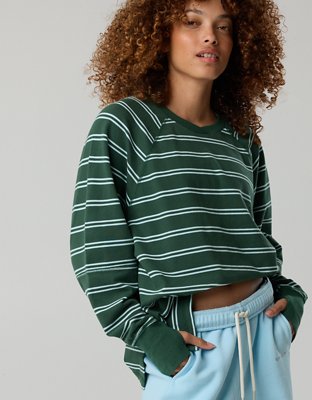 OFFLINE By Aerie Pique Long Sleeve T-Shirt