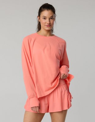 OFFLINE By Aerie Pique Long Sleeve T-Shirt