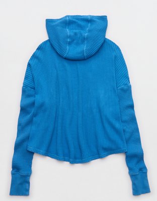 OFFLINE By Aerie Wow! Waffle Hoodie
