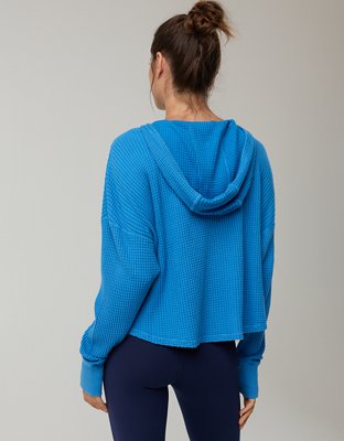 OFFLINE By Aerie Wow! Waffle Hoodie