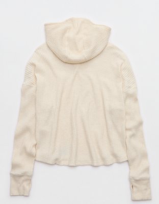 OFFLINE By Aerie Wow! Waffle Hoodie