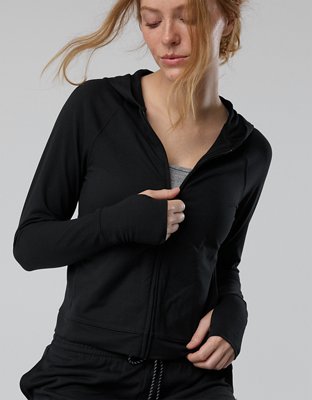 OFFLINE By Aerie Weekend Away Full Zip Hoodie