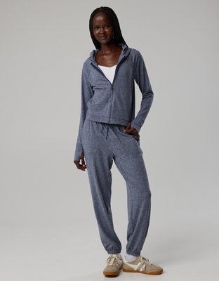 OFFLINE By Aerie Weekend Away Full Zip Hoodie