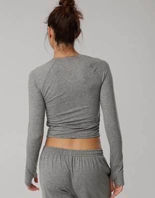 OFFLINE By Aerie Weekend Away Long Sleeve T-Shirt