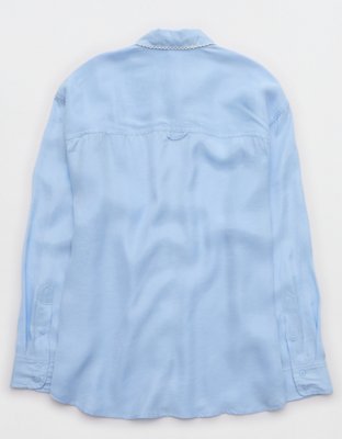 OFFLINE By Aerie You're So Smooth Button Up Shirt