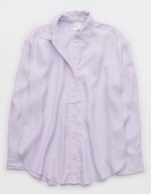OFFLINE By Aerie You're So Smooth Button Up Shirt