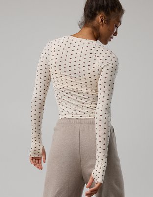 OFFLINE By Aerie Thumbs Up Long Sleeve T-Shirt