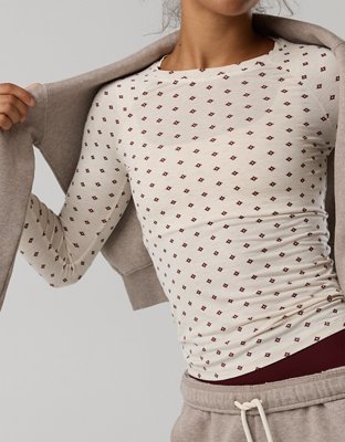 OFFLINE By Aerie Thumbs Up Long Sleeve T-Shirt