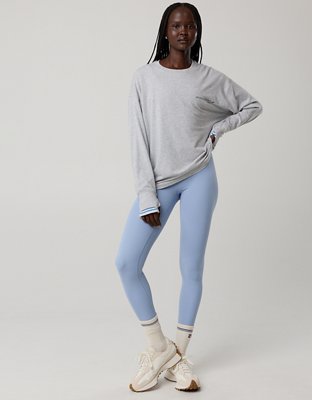OFFLINE By Aerie Let's Stretch Long Sleeve Boyfriend T-Shirt