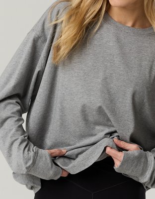 OFFLINE By Aerie Let's Stretch Long Sleeve T-Shirt