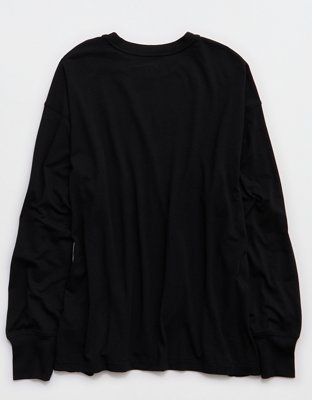 OFFLINE By Aerie Let's Stretch Long Sleeve Boyfriend T-Shirt