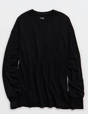 OFFLINE By Aerie Let's Stretch Long Sleeve Boyfriend T-Shirt