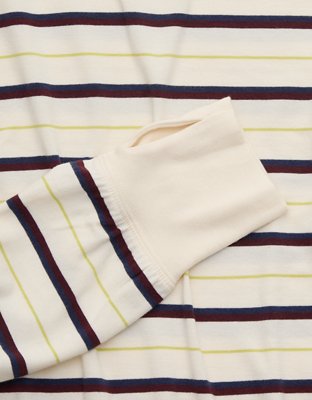 OFFLINE By Aerie Let's Stretch Long Sleeve Boyfriend T-Shirt