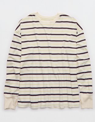 OFFLINE By Aerie Let's Stretch Long Sleeve Boyfriend T-Shirt