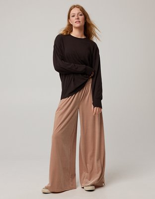 OFFLINE By Aerie Let's Stretch Long Sleeve Boyfriend T-Shirt