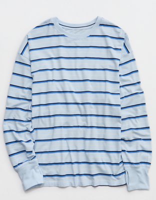 OFFLINE By Aerie Let's Stretch Long Sleeve Boyfriend T-Shirt