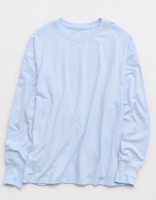 OFFLINE By Aerie Let's Stretch Long Sleeve Boyfriend T-Shirt