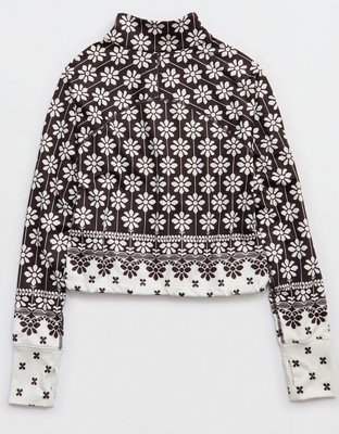 OFFLINE By Aerie Warmup Quarter Zip