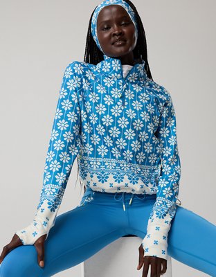 OFFLINE By Aerie Warmup Quarter Zip