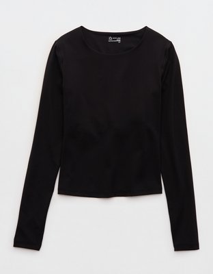 OFFLINE By Aerie Real Me XTRA Long Sleeve Crewneck T-Shirt