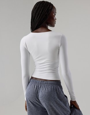OFFLINE By Aerie Real Me XTRA Long Sleeve Crewneck T-Shirt