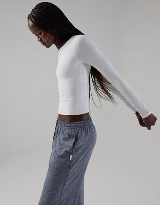OFFLINE By Aerie Real Me XTRA Long Sleeve Crewneck T-Shirt