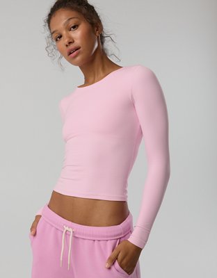 OFFLINE By Aerie Real Me XTRA Long Sleeve Crewneck T-Shirt