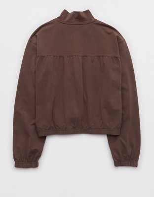 OFFLINE By Aerie OG Cotton Full Zip Sweatshirt