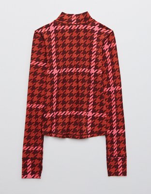 OFFLINE By Aerie Real Me XTRA Long Sleeve Mock Neck T-Shirt