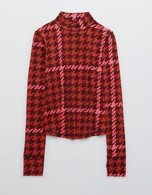 OFFLINE By Aerie Real Me XTRA Long Sleeve Mock Neck T-Shirt