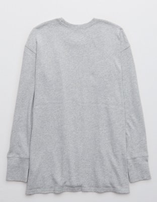 Женские футболки Aerie OFFLINE By Aerie Long Sleeve Crewneck T-Shirt — фото 4