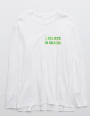 OFFLINE By Aerie Long Sleeve Crewneck T-Shirt